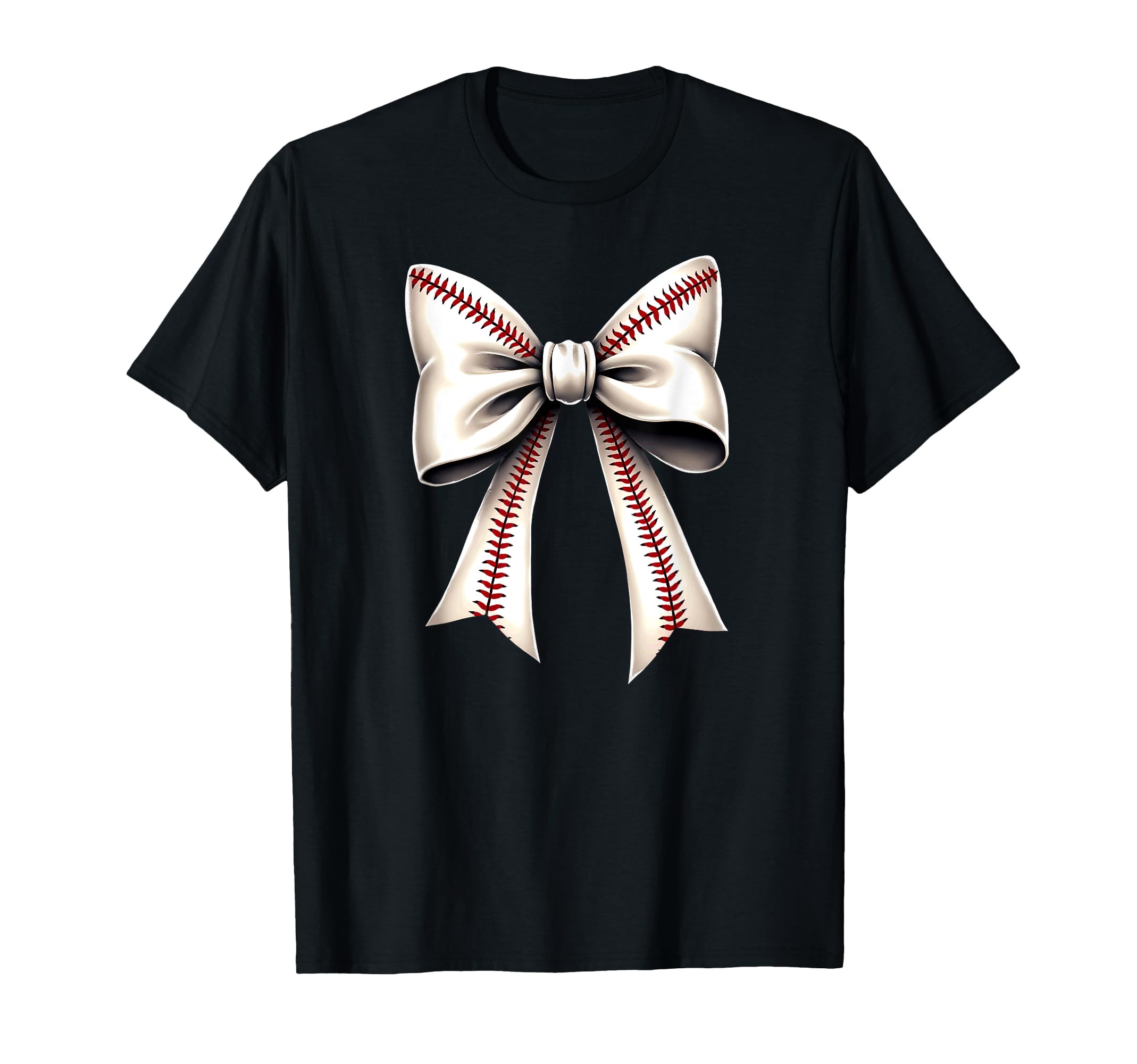 Baseball Coquette Bow Mommy T-Shirt - Graphic Print for Adults - T-Shirt, Sweatshirt, Hoodie