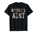 Baseball Aunt Camo Heart Love Pride T-Shirt - Minimalist Print Men Women - T-Shirt, Sweatshirt, Hoodie