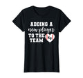 Womens Baseball Pregnancy T-Shirt - Custom Art Print Men Women - T-Shirt, Sweatshirt, Hoodie