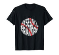 Baseball Sports American Baseball T-Shirt - Custom Art Print for Adults - T-Shirt, Sweatshirt, Hoodie