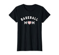 Baseball Mom Heart Ball Mothers Day T-Shirt - Unique Graphic for Adults - T-Shirt, Sweatshirt, Hoodie