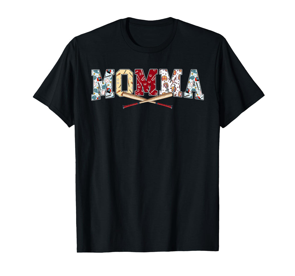 Baseball Momma Baseball Family Matching T-Shirt - Novelty Apparel Men Women - T-Shirt, Sweatshirt, Hoodie