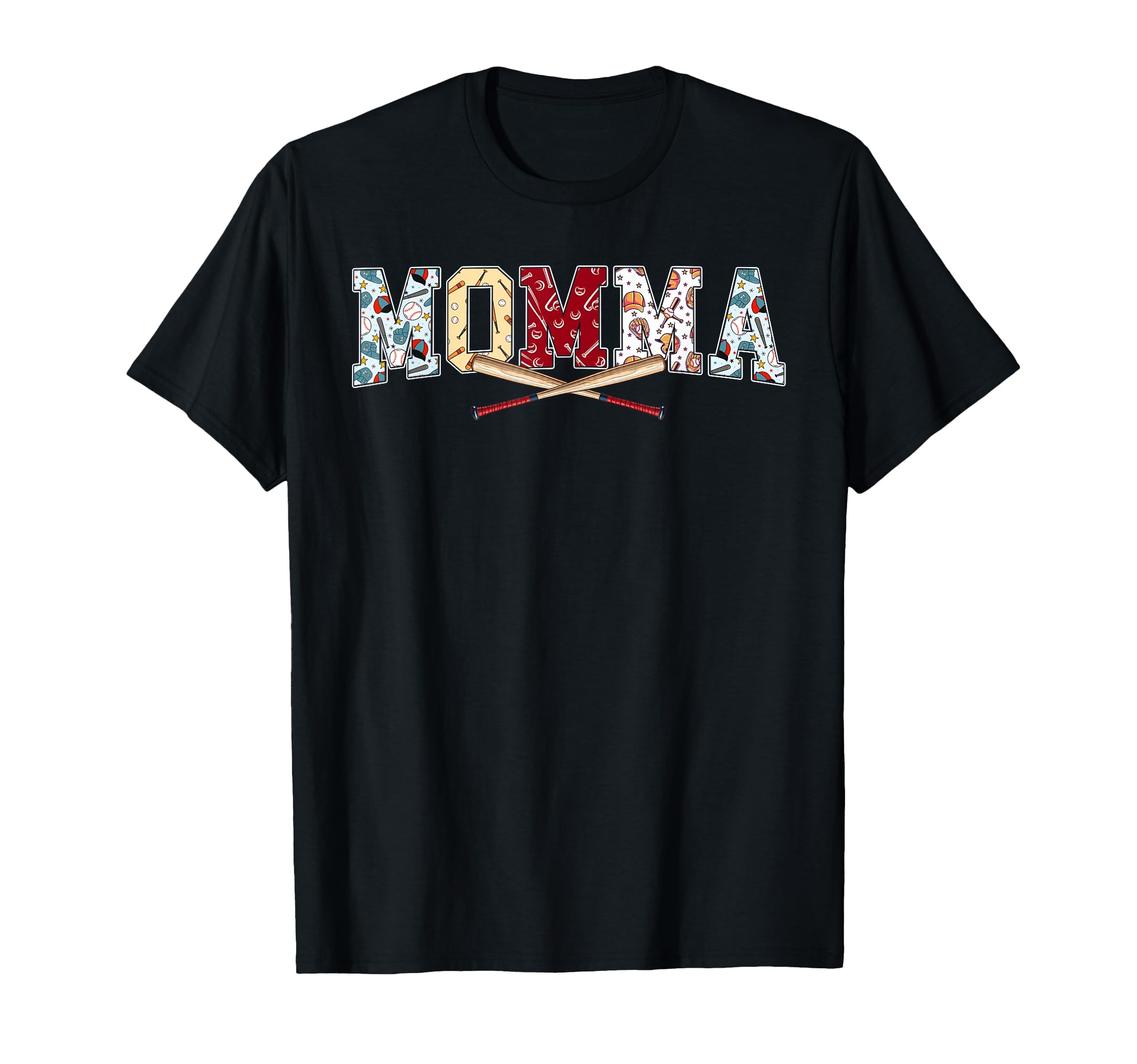 Baseball Momma Baseball Family Matching T-Shirt - Novelty Apparel Men Women - T-Shirt, Sweatshirt, Hoodie