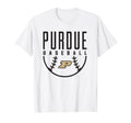 Purdue University Boilermakers Baseball T-Shirt - Unique Graphic Men Women - T-Shirt, Sweatshirt, Hoodie