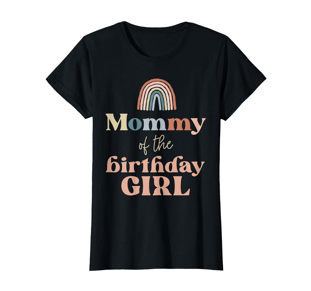 Mommy Birthday Boho Rainbow Party T-Shirt - Custom Art Print for Adults - T-Shirt, Sweatshirt, Hoodie