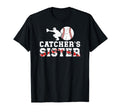 Baseball Catcher Sister Baseball T-Shirt - Casual Everyday Wear Men Women - T-Shirt, Sweatshirt, Hoodie