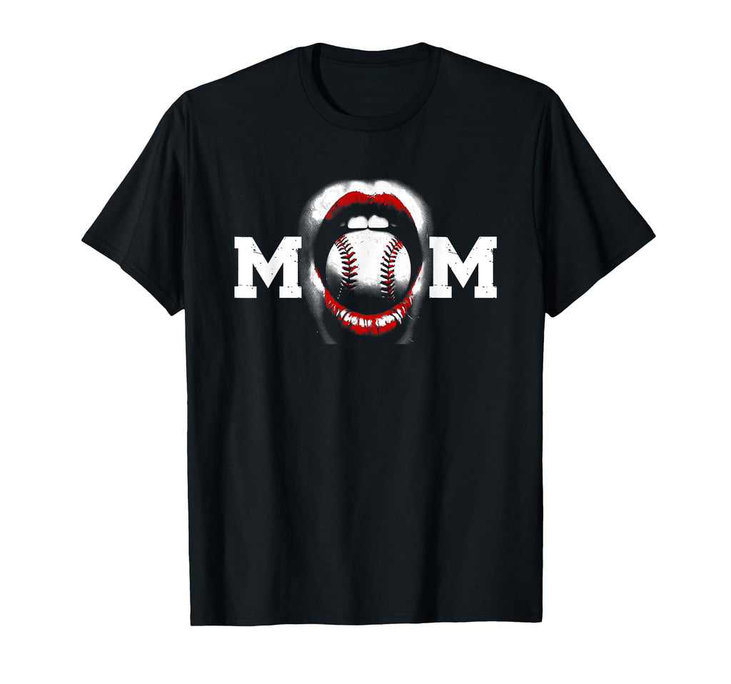 Baseball Mom Funny Mama Mother T-Shirt - Aesthetic Graphic for Adults - T-Shirt, Sweatshirt, Hoodie
