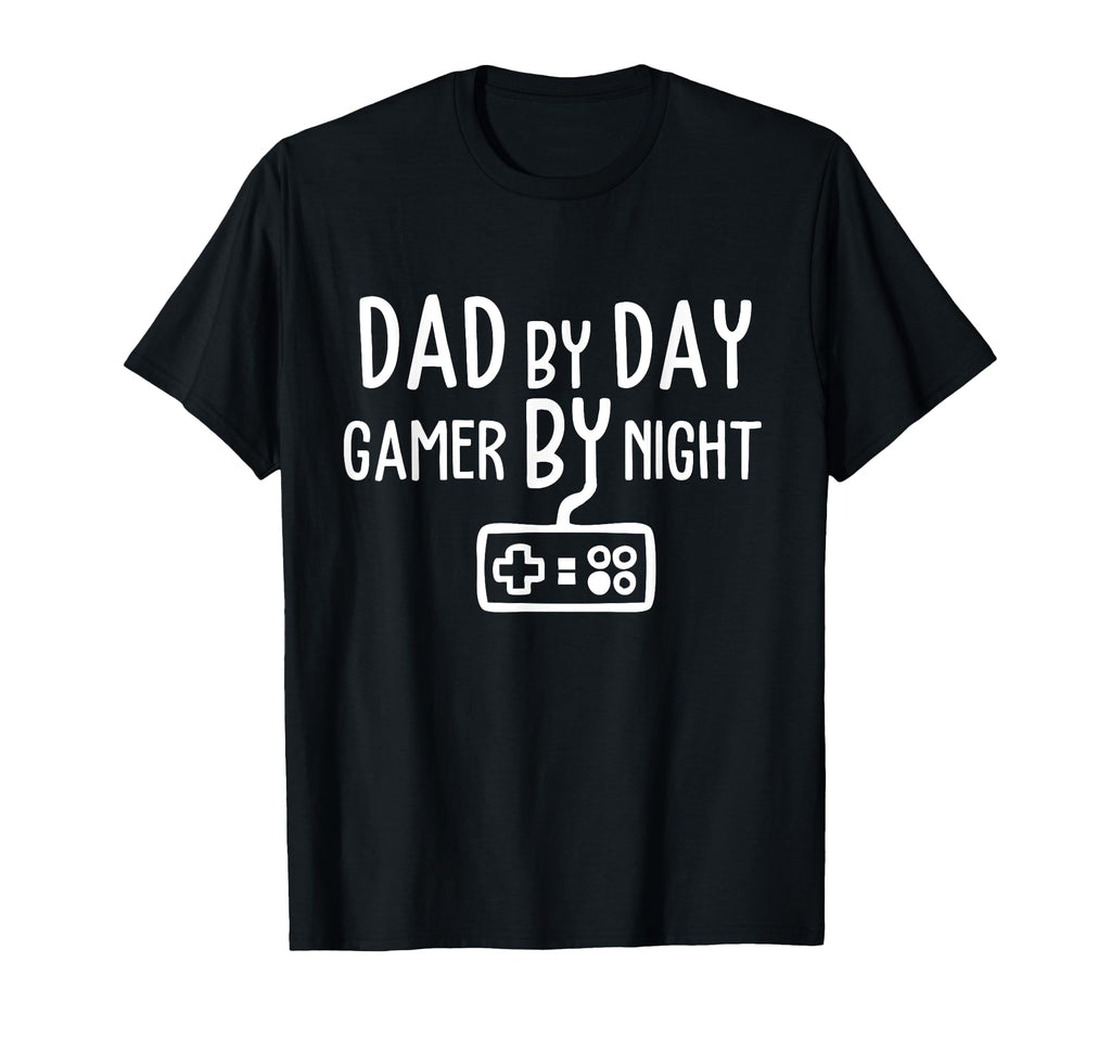 Gamer Dad Dad Day Gamer Night Funny T-Shirt - Graphic Print Men Women - T-Shirt, Sweatshirt, Hoodie