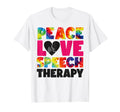 Speech Therapist Therapy Assistant Slp T-Shirt - Aesthetic Graphic Unisex - T-Shirt, Sweatshirt, Hoodie