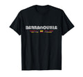 Barranquilla Colombia 70S 80S Type T-Shirt - Custom Art Print Men Women - T-Shirt, Sweatshirt, Hoodie