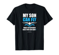 My Son Can Fly Superpower Mom Dad Swim T-Shirt - Graphic Print for Adults - T-Shirt, Sweatshirt, Hoodie
