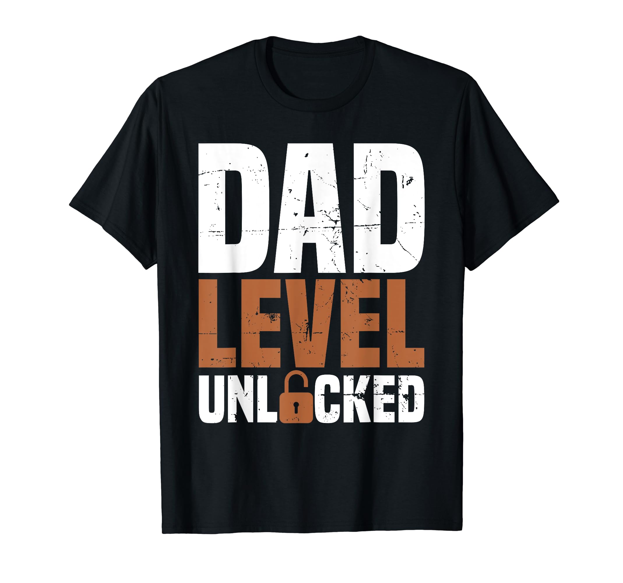 Dad Level Unlocked Fathers Day Gamer Dad T-Shirt - Unique Graphic Unisex - T-Shirt, Sweatshirt, Hoodie