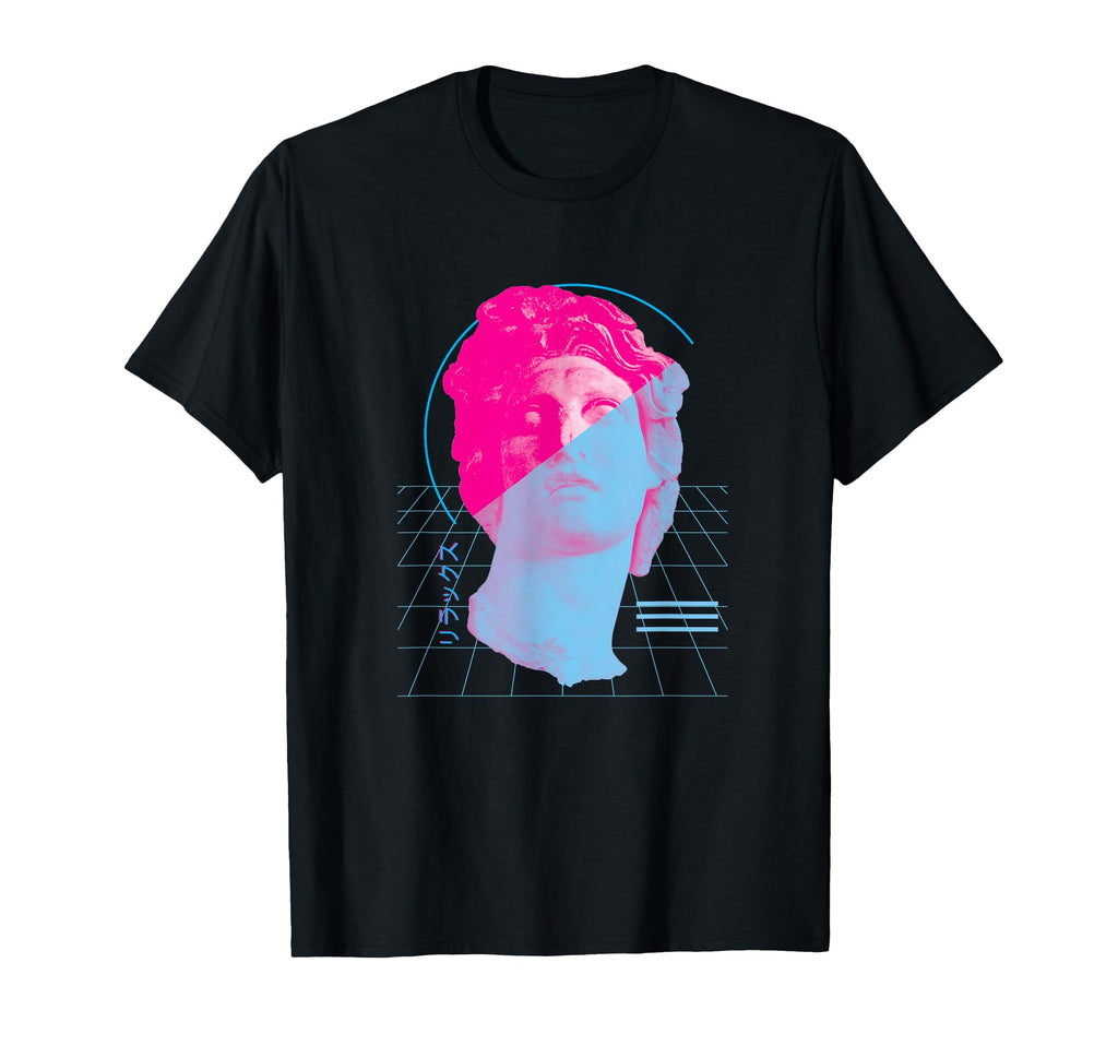 Greek Statue Helios Vaporwave T-Shirt - Casual Everyday Wear Unisex - T-Shirt, Sweatshirt, Hoodie