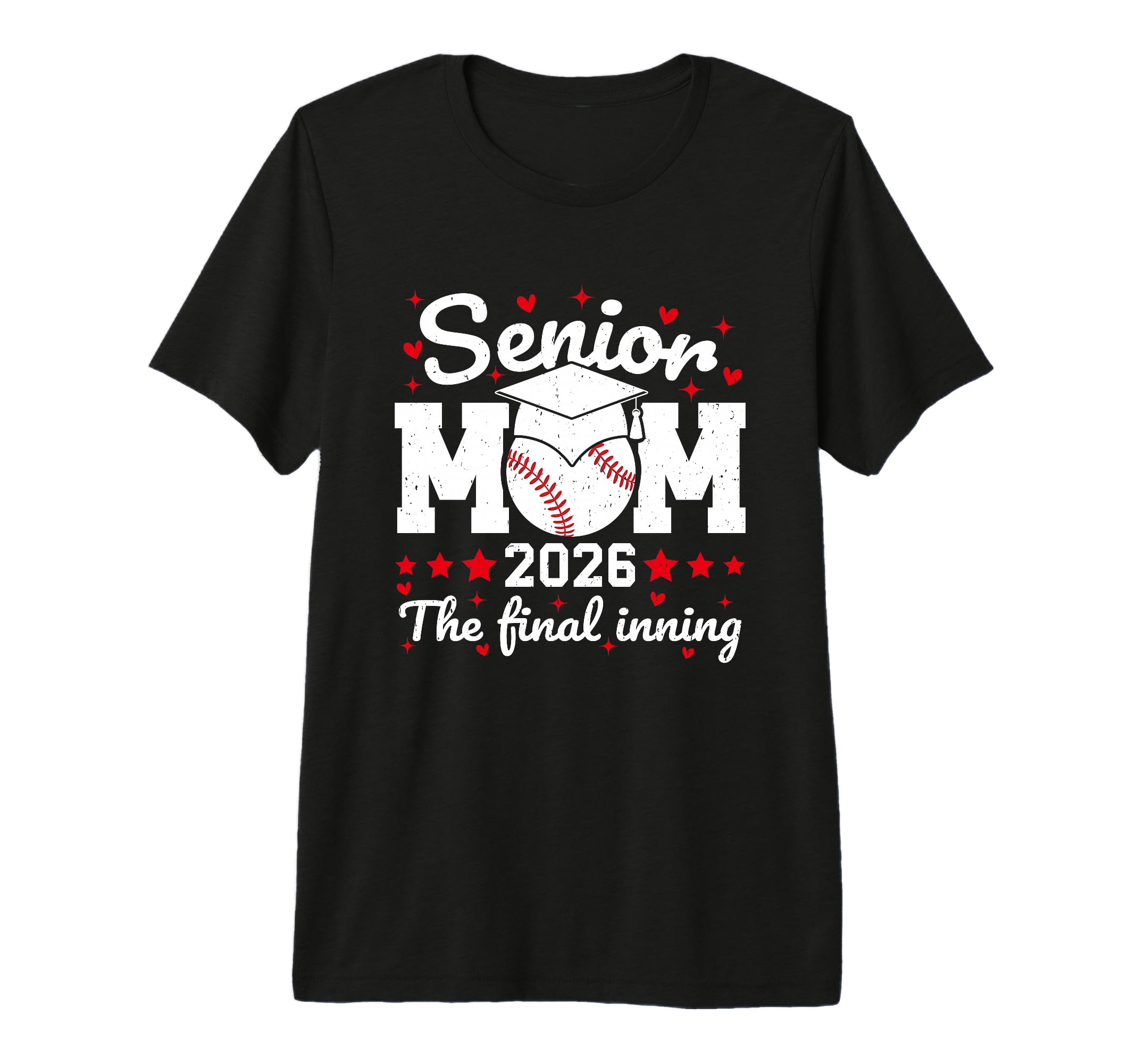 Senior Mom 2026 Final Inning Proud T-Shirt - Aesthetic Graphic for Adults - T-Shirt, Sweatshirt, Hoodie