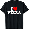 I HEART LOVE PIZZA - Adult & Kids T-Shirts, Sweatshirts & Hoodies apparel design preview 1