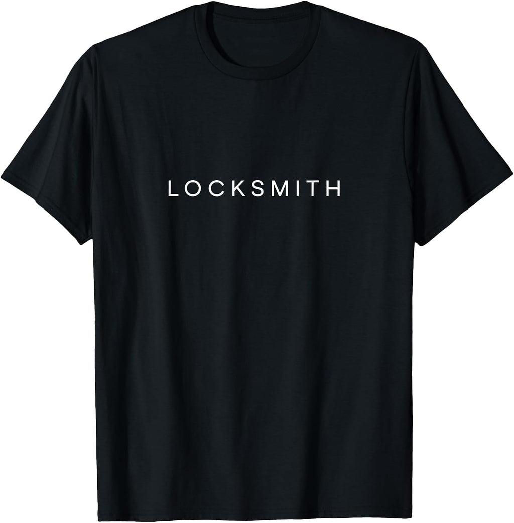 Locksmith Minimalist Design - Adult & Kids T-Shirts, Sweatshirts & Hoodies apparel design preview 1