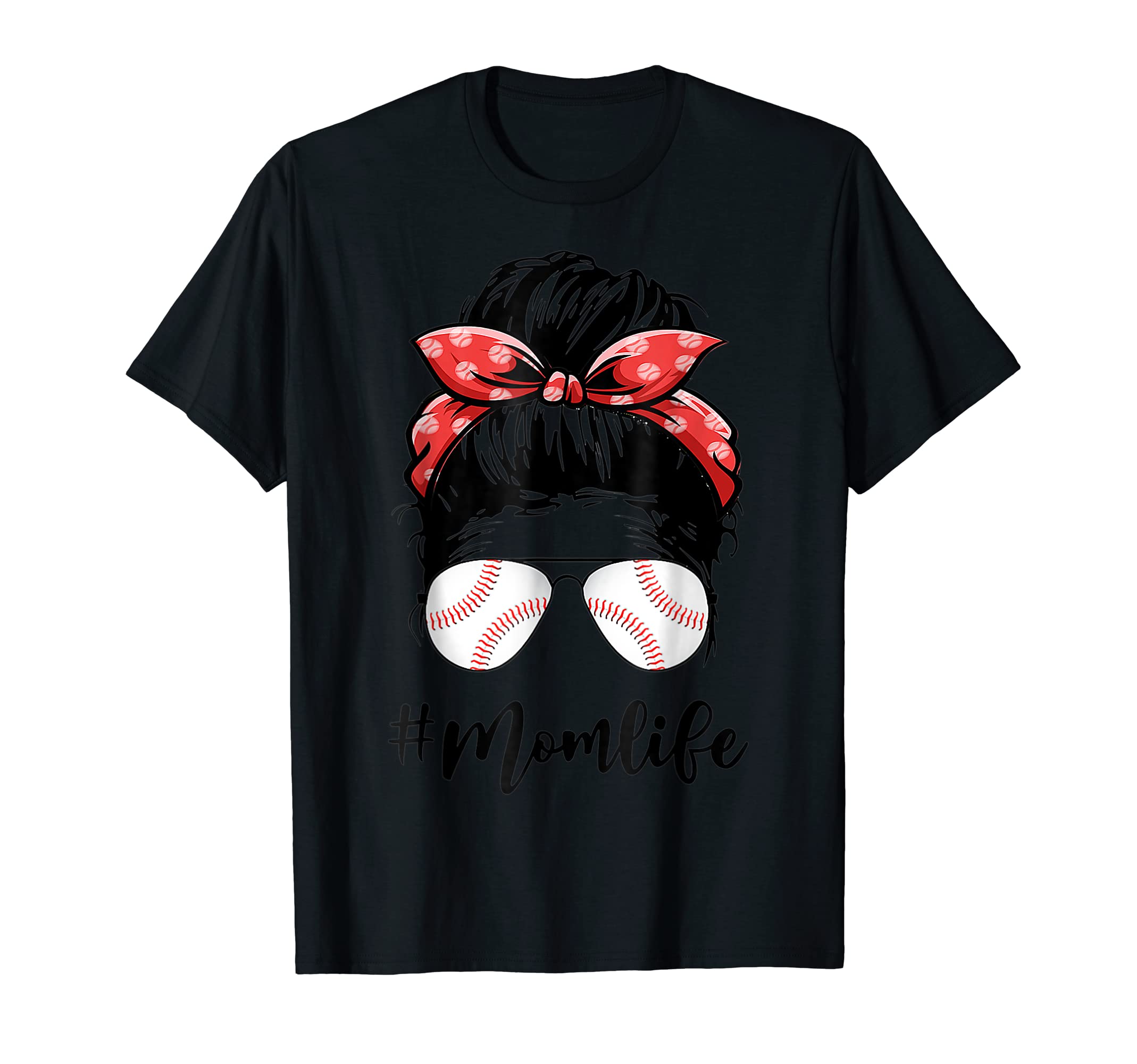 Mom Life Softball Baseball Mothers T-Shirt - Streetwear Style for Adults - T-Shirt, Sweatshirt, Hoodie