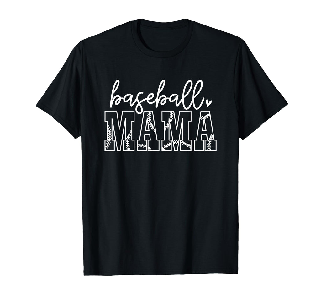 Baseball Mama Sports Moms Baseball T-Shirt - Custom Art Print for Adults - T-Shirt, Sweatshirt, Hoodie