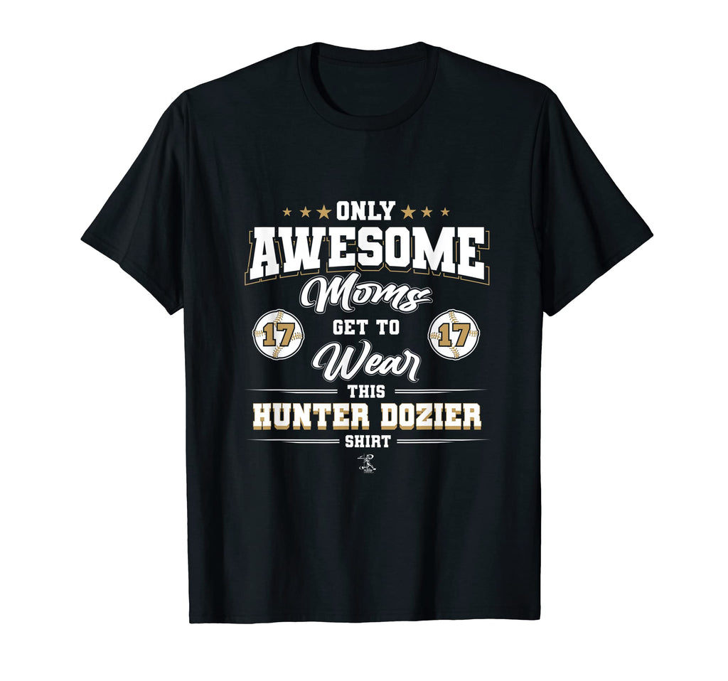 Hunter Dozier Awesome Moms T-Shirt - Custom Art Print Men Women - T-Shirt, Sweatshirt, Hoodie