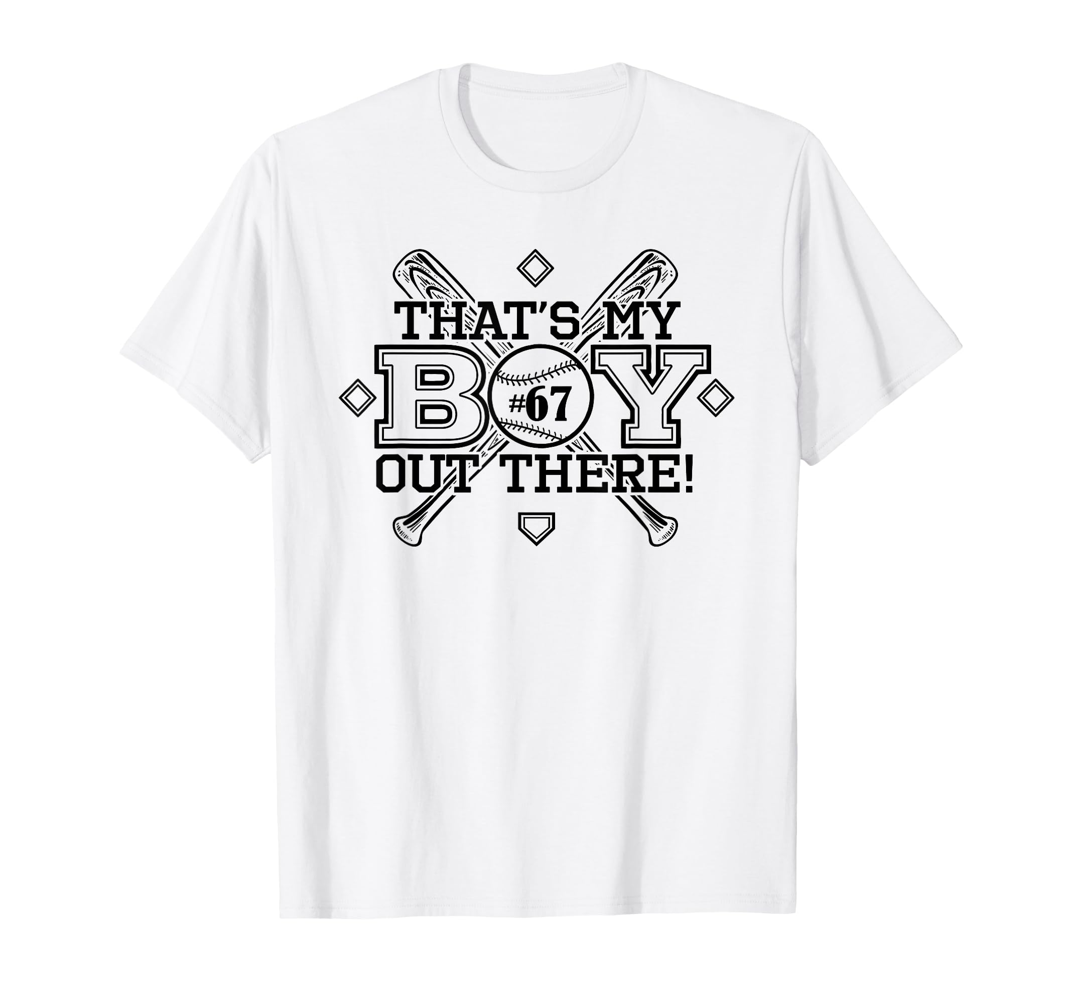 Baseball Mom Dad Thats My Proud Parent T-Shirt - Unique Graphic Unisex - T-Shirt, Sweatshirt, Hoodie