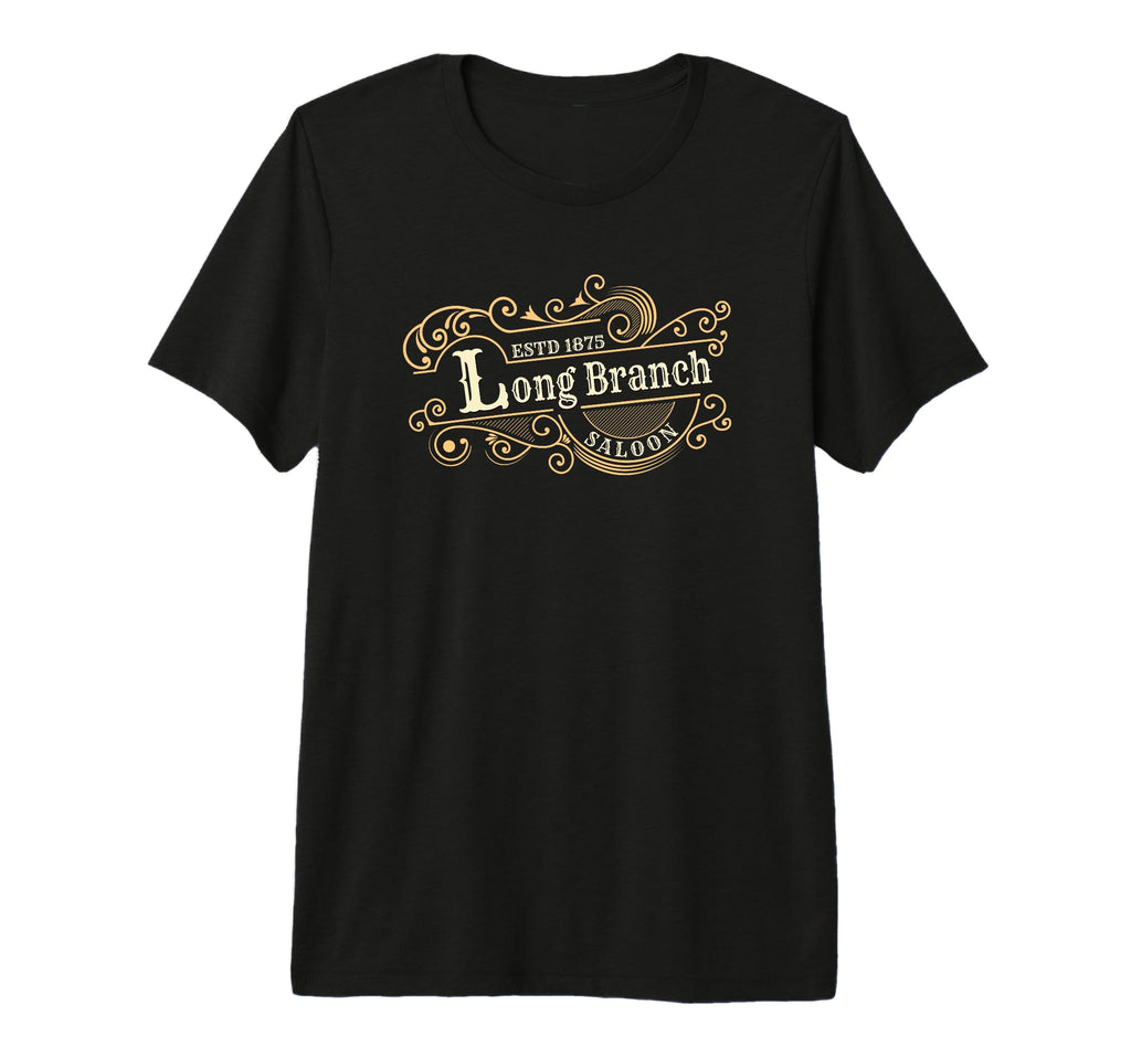 Gunsmoke Long Branch Saloon Tv Western T-Shirt - Custom Art Print Unisex - T-Shirt, Sweatshirt, Hoodie