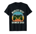 Fathers Day Video Game Daddy Best Dad Ever T-Shirt - Graphic Print Unisex - T-Shirt, Sweatshirt, Hoodie