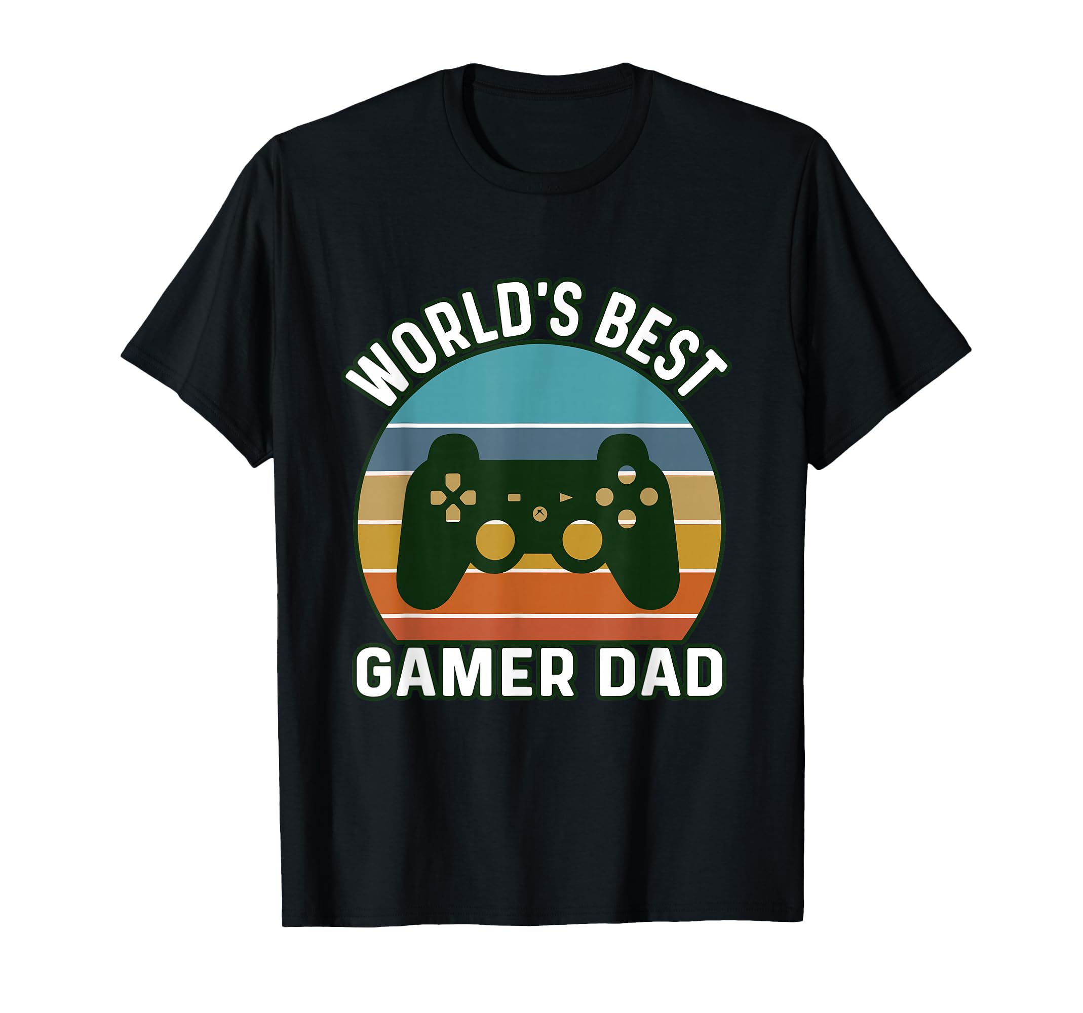 Fathers Day Video Game Daddy Best Dad Ever T-Shirt - Graphic Print Unisex - T-Shirt, Sweatshirt, Hoodie