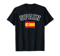 Spain Flag Distressed Heritage T-Shirt - Custom Art Print for Adults - T-Shirt, Sweatshirt, Hoodie