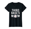 Womens Third Base Player Mom Softball T-Shirt - Novelty Apparel Unisex - T-Shirt, Sweatshirt, Hoodie