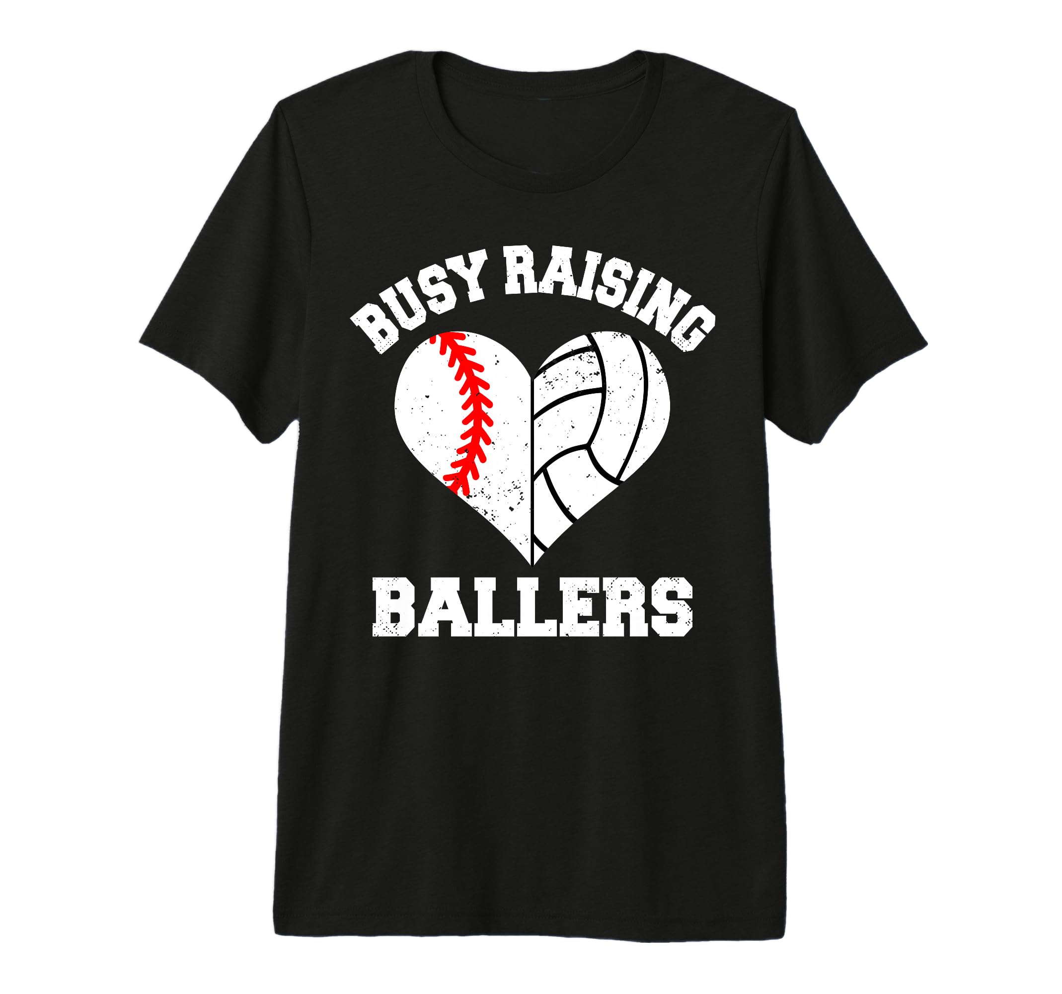 Busy Raising Ballers Baseball T-Shirt - Trendy Graphic for Adults - T-Shirt, Sweatshirt, Hoodie