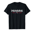 Panama 70S 80S Type Flag T-Shirt - Unique Graphic Men Women - T-Shirt, Sweatshirt, Hoodie