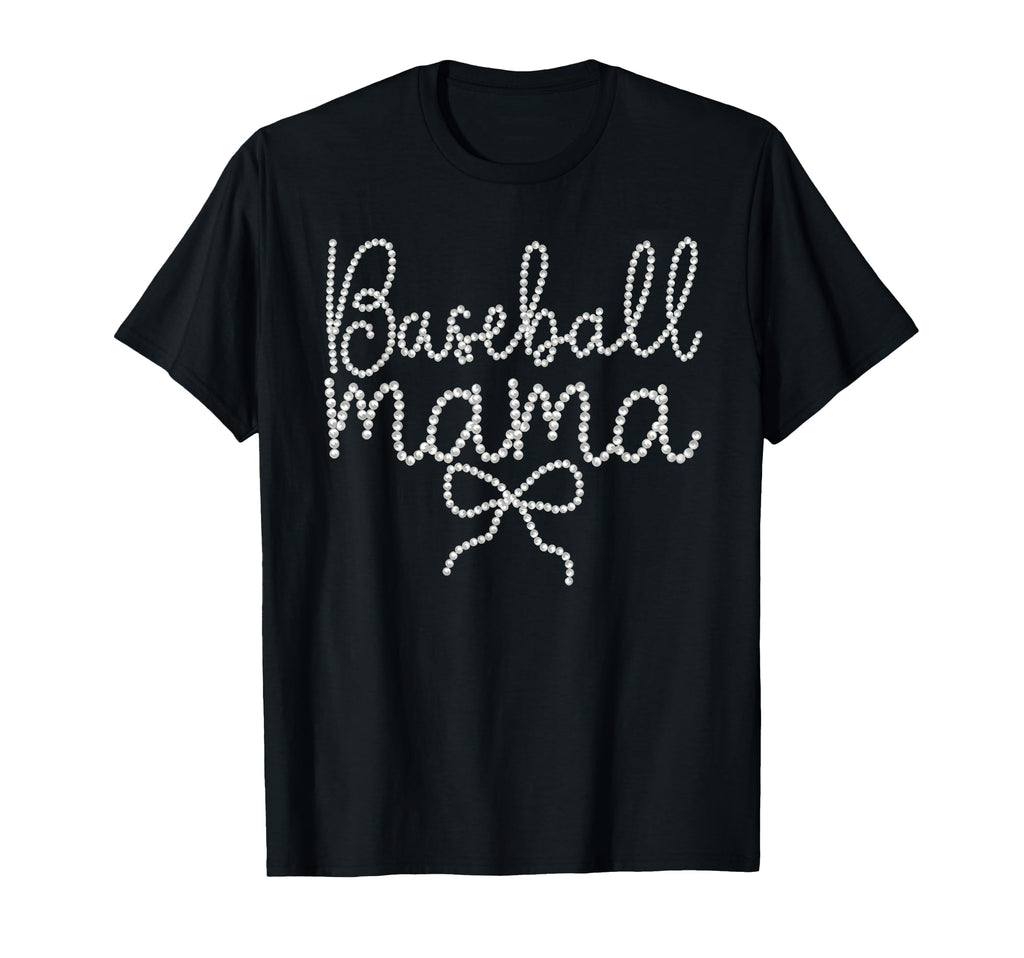 Baseball Mama Happy Game Day Trendy T-Shirt - Minimalist Print Unisex - T-Shirt, Sweatshirt, Hoodie