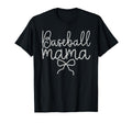 Baseball Mama Happy Game Day Trendy T-Shirt - Minimalist Print Unisex - T-Shirt, Sweatshirt, Hoodie
