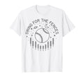 Baseball Swing Fences Line Art T-Shirt - Streetwear Style Men Women - T-Shirt, Sweatshirt, Hoodie