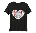 Womens Baseball Outfit Moms My Might T-Shirt - Custom Art Print Men Women - T-Shirt, Sweatshirt, Hoodie