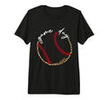 Game Day Baseball Leopard Baseball Mom T-Shirt - Trendy Graphic for Adults - T-Shirt, Sweatshirt, Hoodie