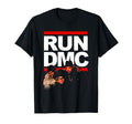 Run Dmc Red Outline Photo T-Shirt - Aesthetic Graphic Unisex - T-Shirt, Sweatshirt, Hoodie