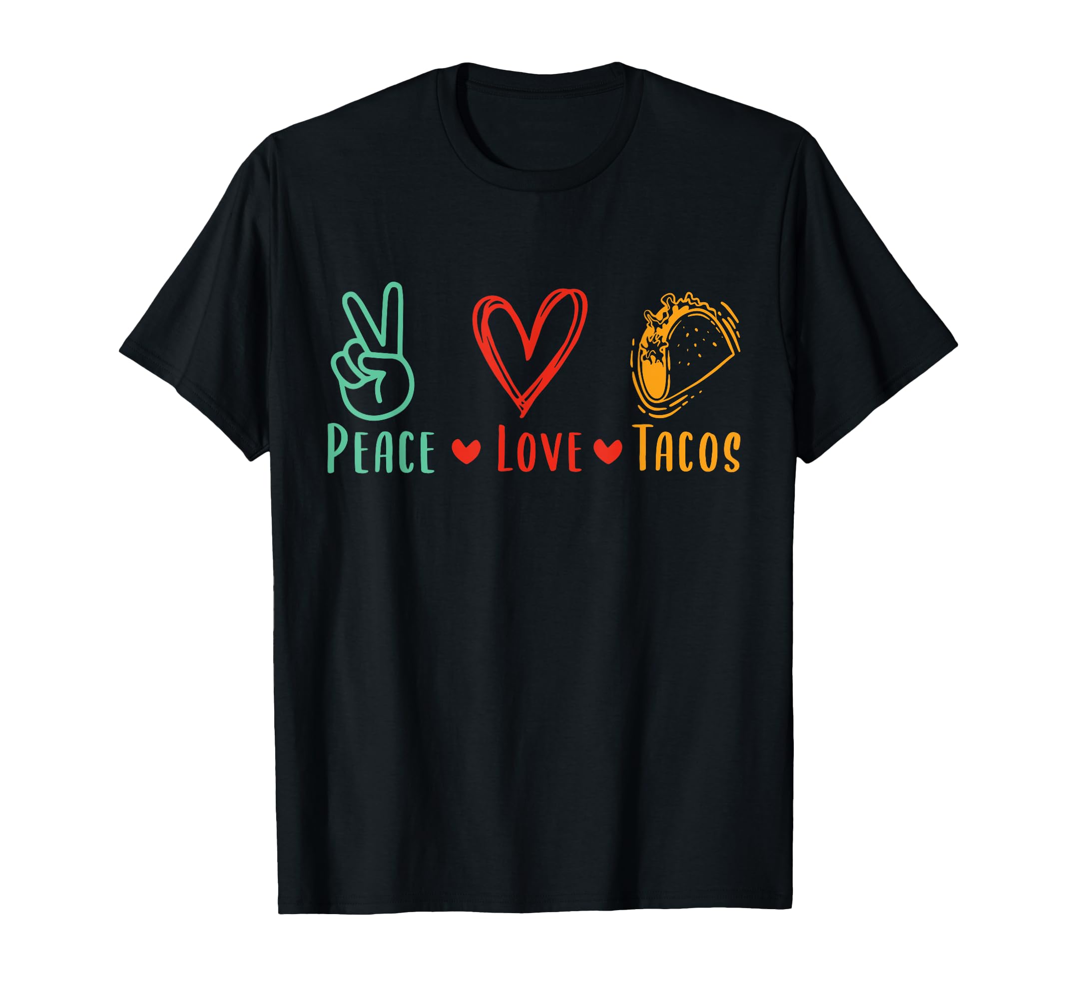 Taco Lover I Funny Taco I Taco T-Shirt - Fun Novelty Design for Adults - T-Shirt, Sweatshirt, Hoodie
