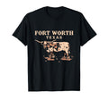 Bull Fort Worth Texas Souvenir T-Shirt - Streetwear Style Unisex - T-Shirt, Sweatshirt, Hoodie