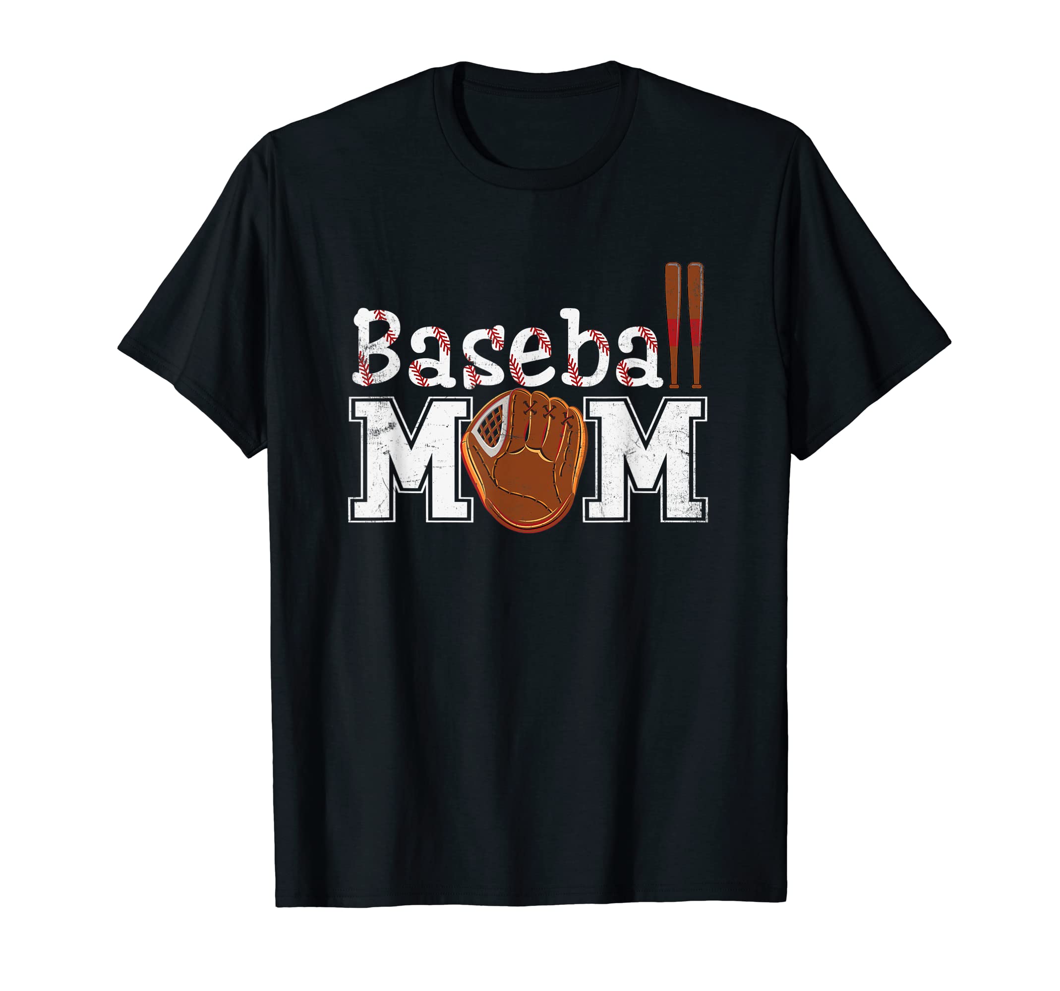 Baseball Mom Baseball Mom Baseball T-Shirt - Unique Graphic Men Women - T-Shirt, Sweatshirt, Hoodie