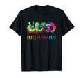 Tie Dye Soccer Teen Peace Love Play T-Shirt - Casual Everyday Wear Unisex - T-Shirt, Sweatshirt, Hoodie