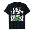 Funny One Lucky Baseball Mom Sports Mother T-Shirt - Unique Graphic Unisex - T-Shirt, Sweatshirt, Hoodie
