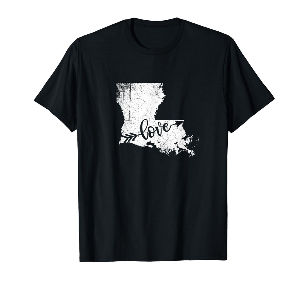 Louisiana Love Gypsy Arrow Distressed T-Shirt - Streetwear Style Unisex - T-Shirt, Sweatshirt, Hoodie