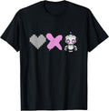 Love Death Robots Pixel Heart, X and cute Robot - Adult & Kids T-Shirts, Sweatshirts & Hoodies apparel design preview 1