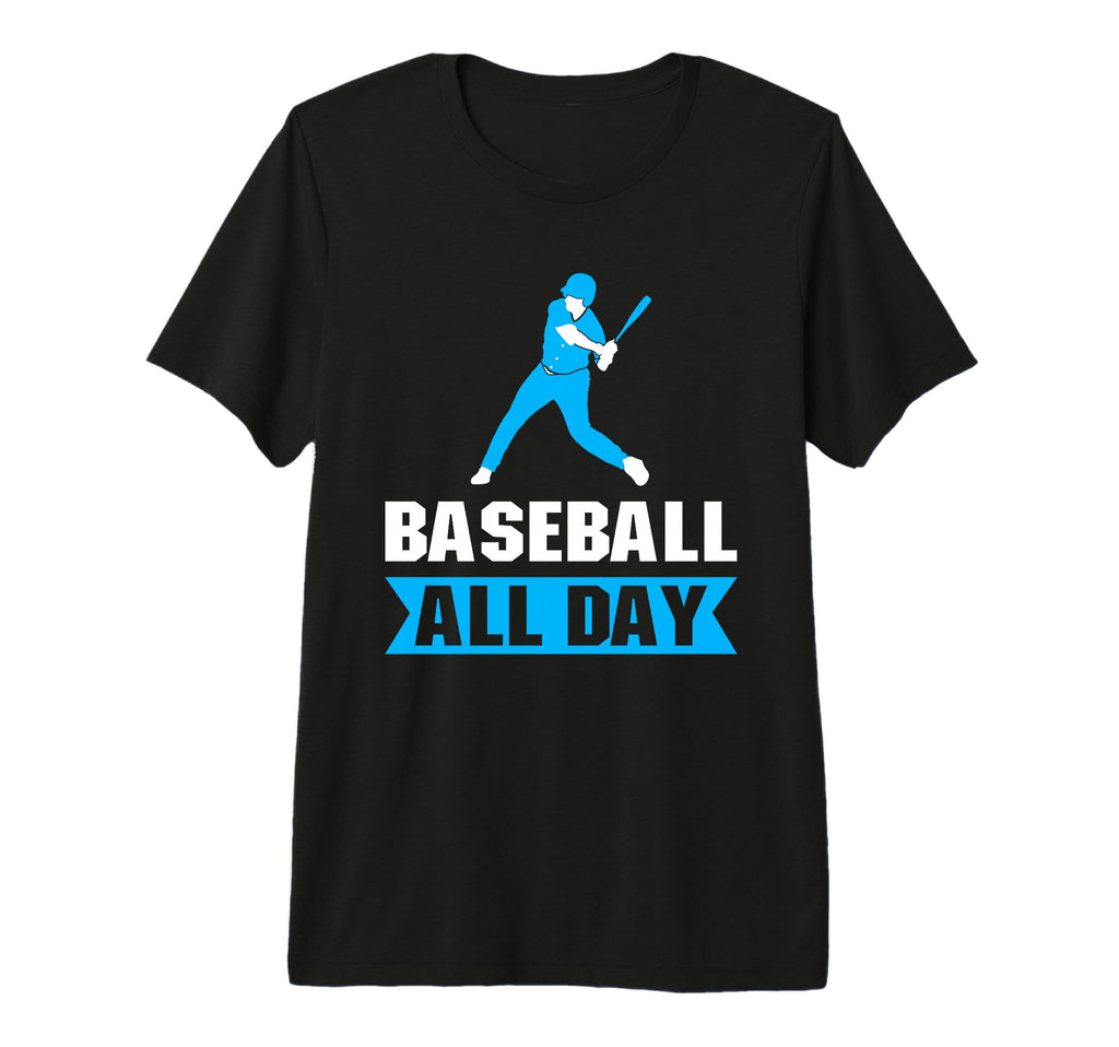 Baseball All Way Baseball Player T-Shirt - Custom Art Print Unisex - T-Shirt, Sweatshirt, Hoodie