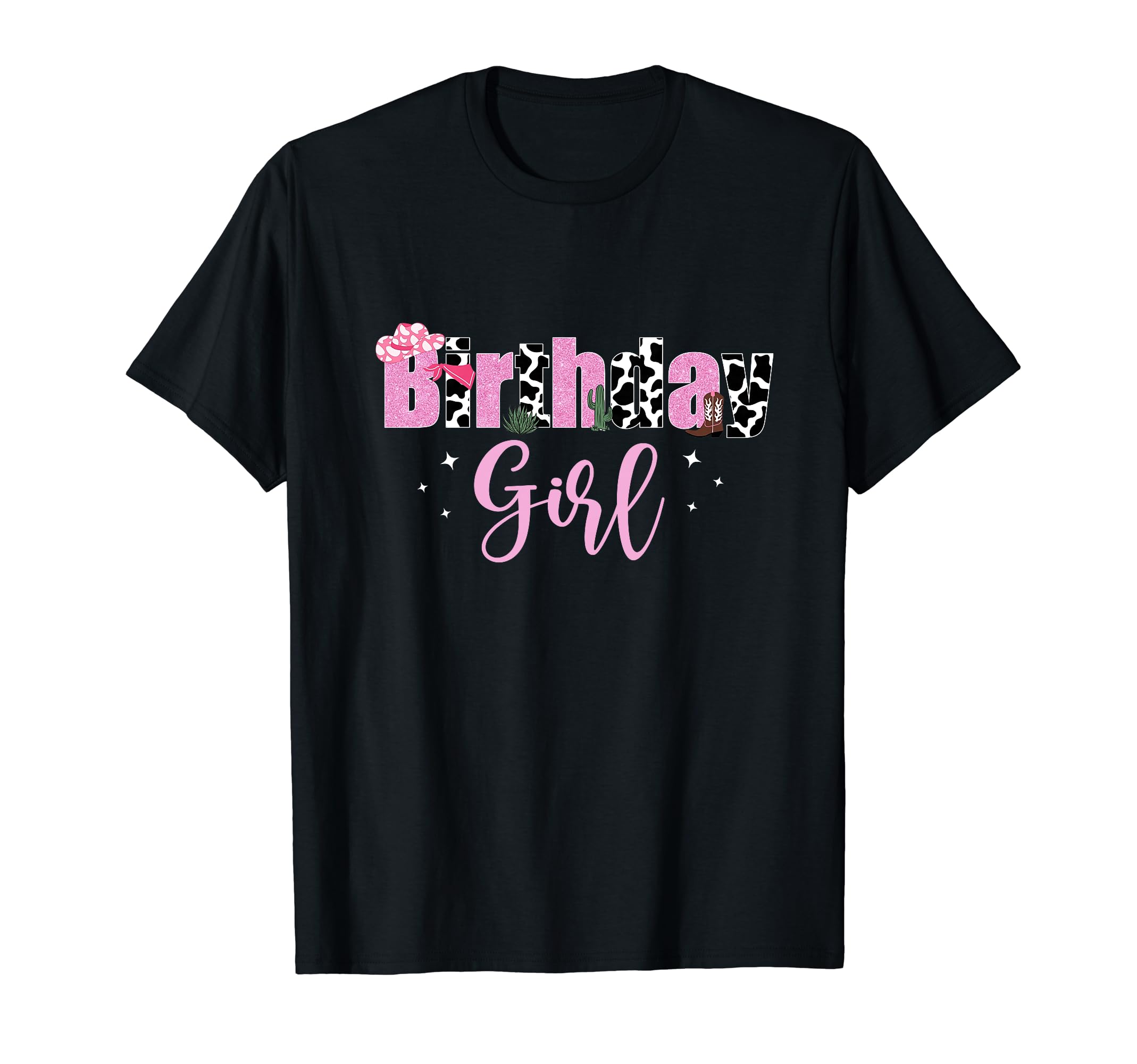 Happy Birthday Country Western T-Shirt - Fun Novelty Design for Adults - T-Shirt, Sweatshirt, Hoodie