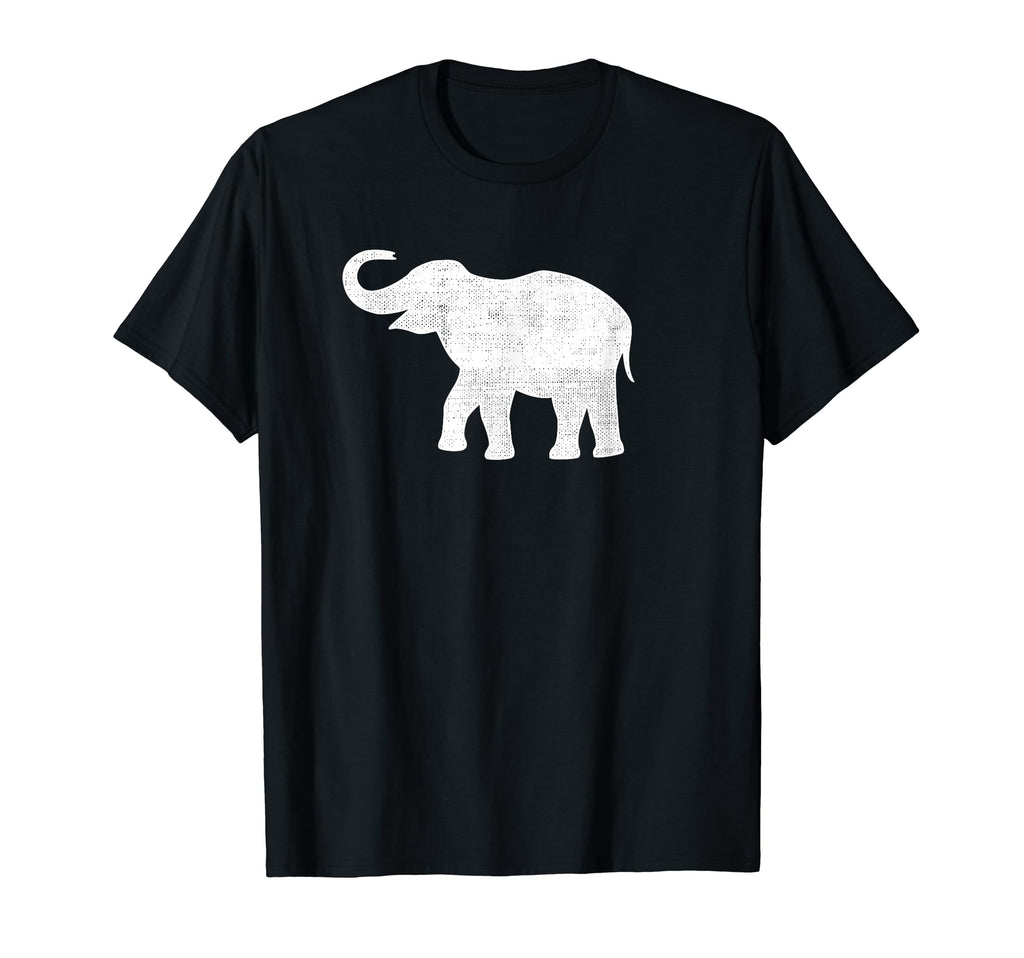 Distressed Elephant Gift T-Shirt - Graphic Print Unisex - T-Shirt, Sweatshirt, Hoodie