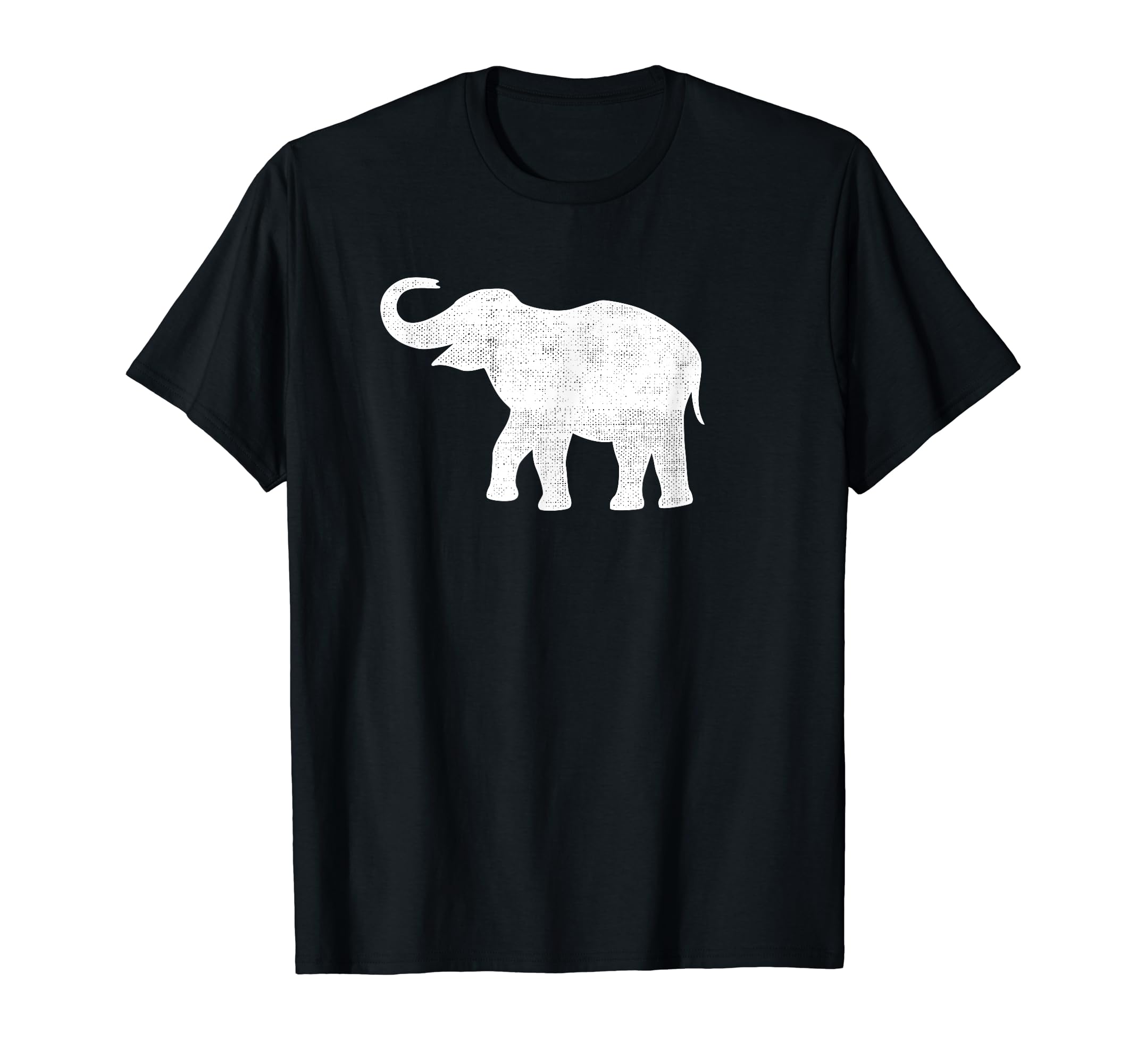 Distressed Elephant Gift T-Shirt - Graphic Print Unisex - T-Shirt, Sweatshirt, Hoodie