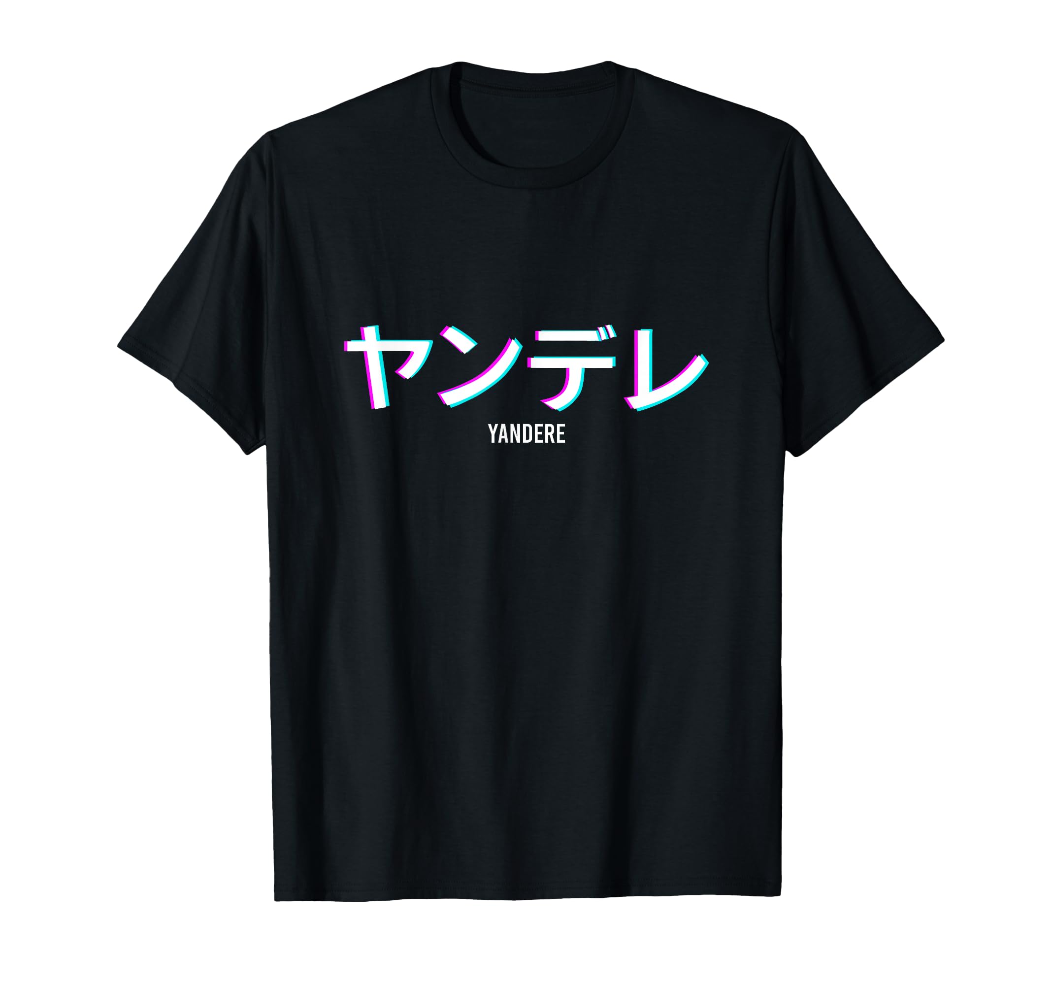 Yandere Vaporwave Aesthetic Anime T-Shirt - Minimalist Print Men Women - T-Shirt, Sweatshirt, Hoodie