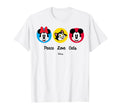 Mickey Mouse Minnie Mouse Figaro Peace T-Shirt - Streetwear Style Unisex - T-Shirt, Sweatshirt, Hoodie